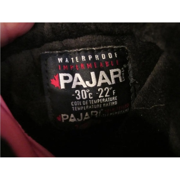 Toddler girls Pajar Tirana pink insulated snow boots NEW EUR 35 or US 3 - Picture 9 of 11